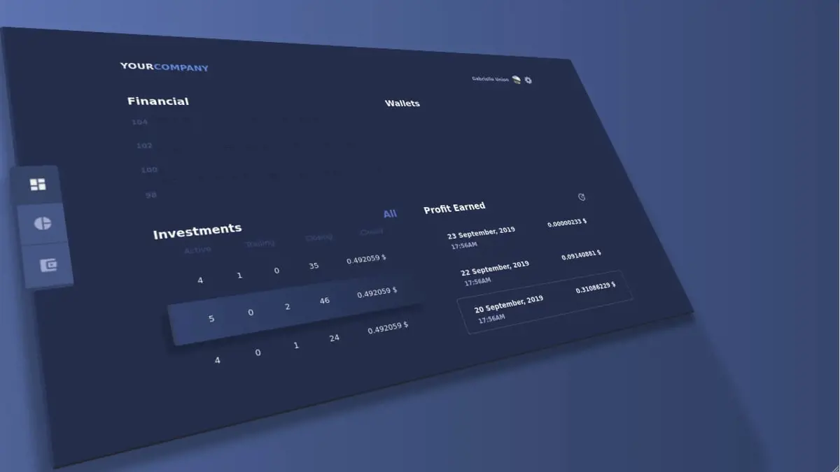 CSS Dashboards - Dashboard example : CSS Mix