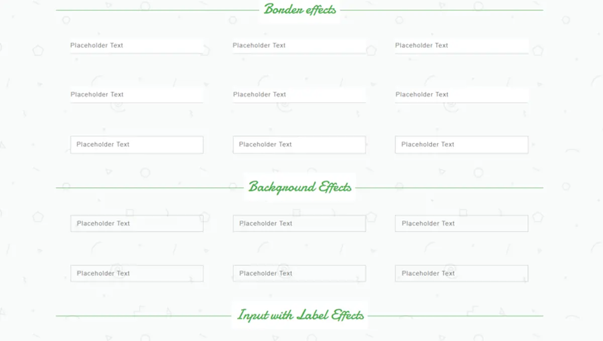 CSS Input Text - Form Input Design example : CSS Mix
