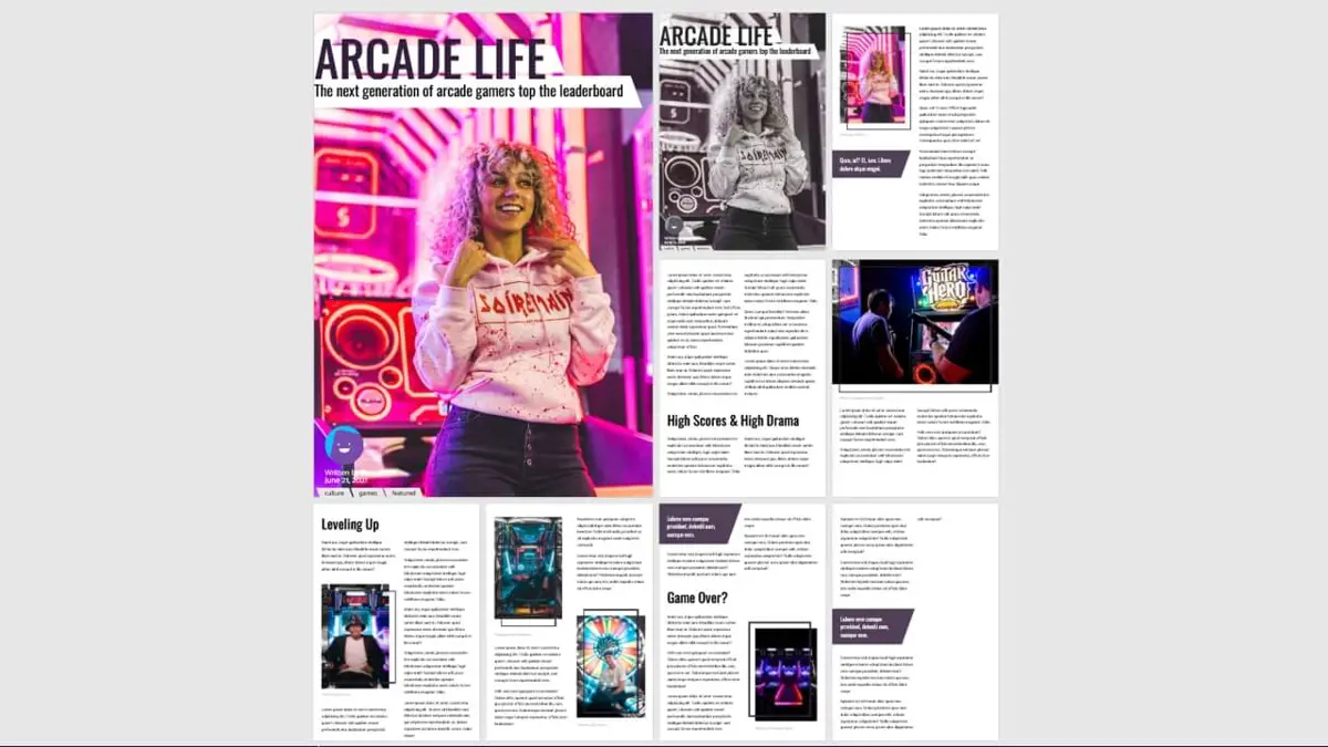 CSS Magazine Layouts - Magazine Layout example : CSS Mix