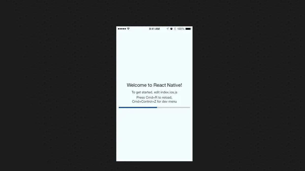 React Native Progress Bar screenshot
