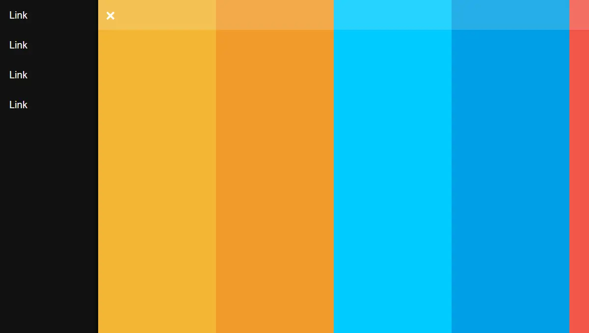 CSS Off-Canvas Menus - Sliding Panels And Off Canvas Navigation example ...