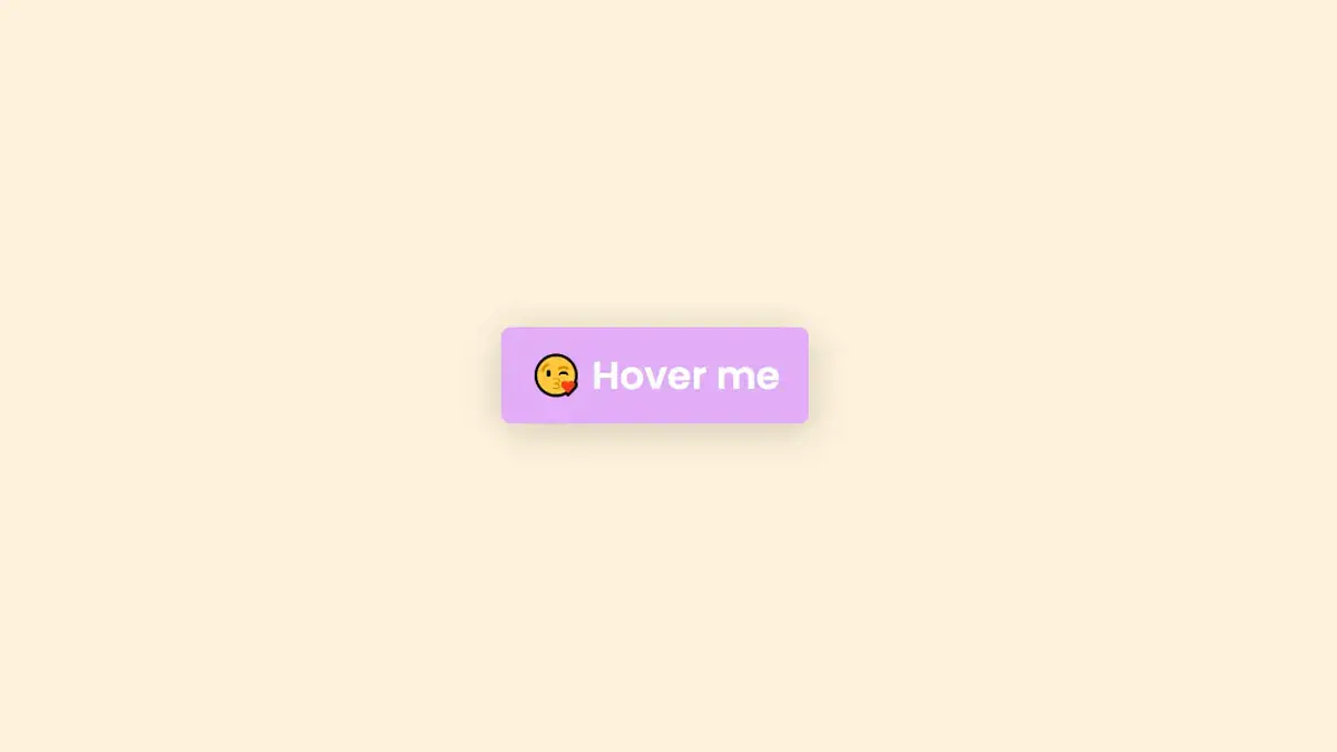 CSS Animated Buttons - Button Emoji Animation example : CSS Mix