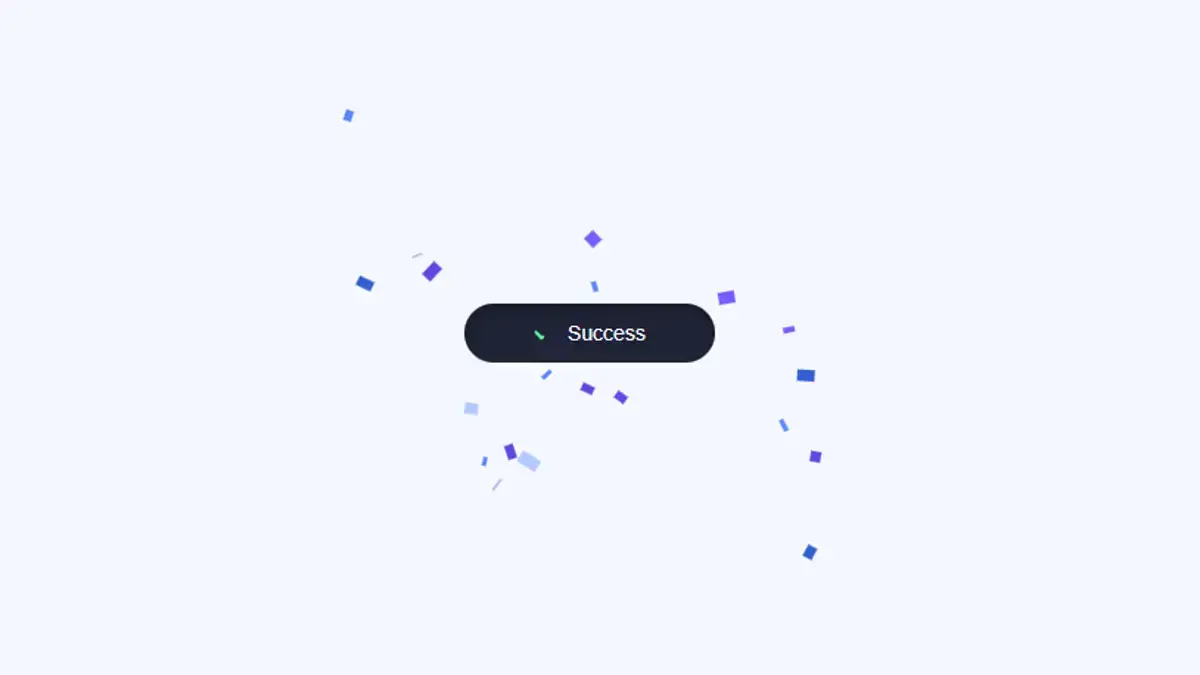 JavaScript Buttons - Confetti Button example : CSS Mix