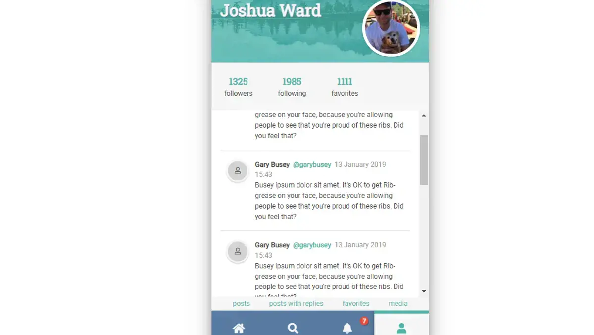 jQuery Tabs - App Navigation With Jquery And Css Animation example ...