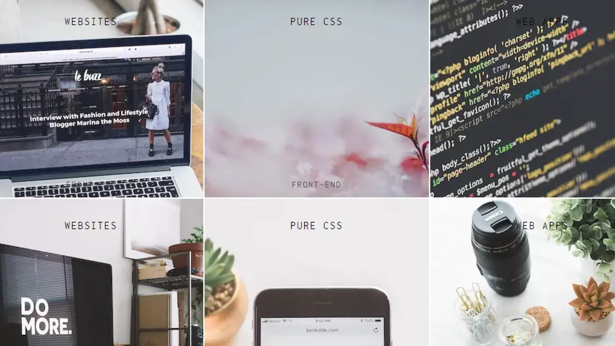 CSS Galleries - Pop-Up/Overlay Gallery example : CSS Mix