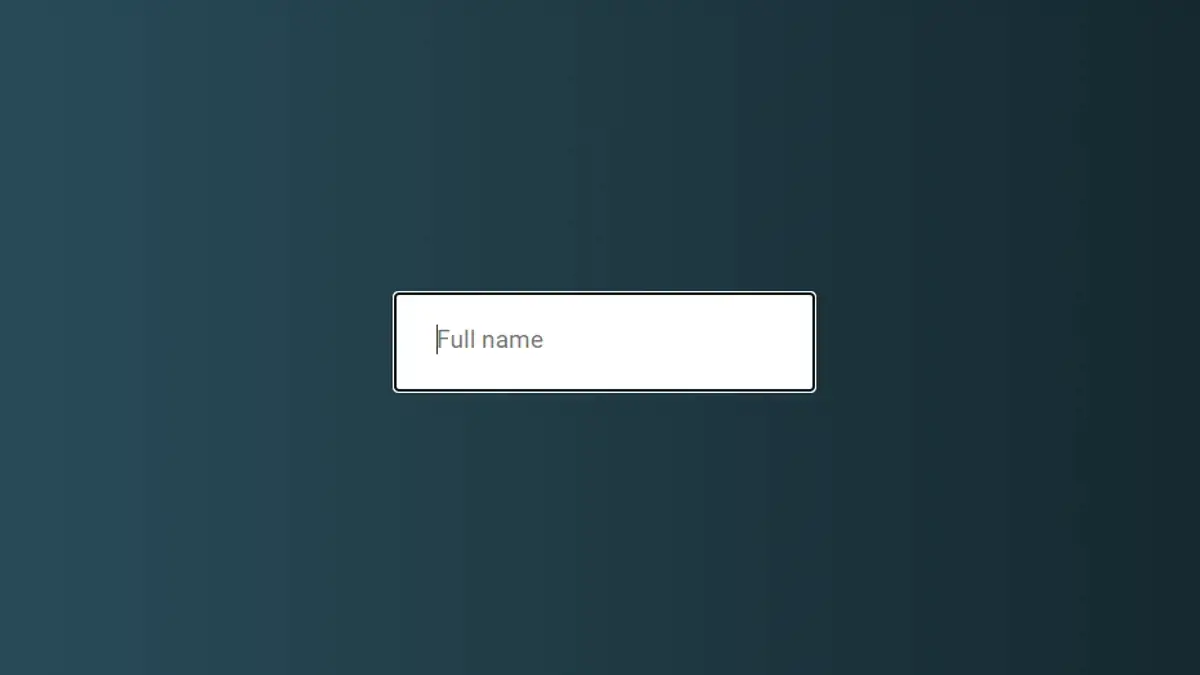 CSS Input Text - Form Label Show After Input Text example : CSS Mix