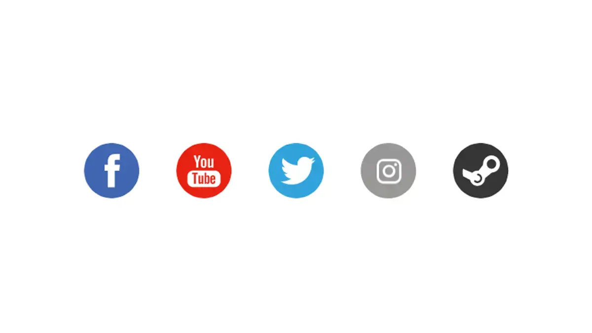 jQuery Buttons - Social Buttons Splash Effect example : CSS Mix
