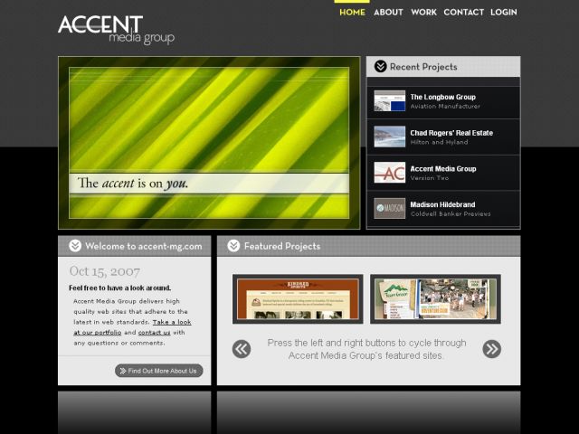 Accent Media Group screenshot