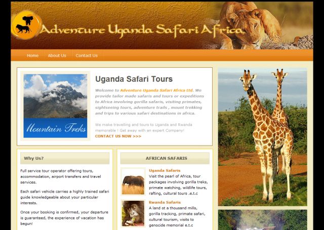 Adventure Uganda Safari screenshot