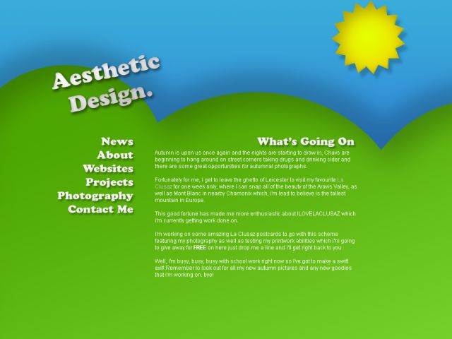 Aesthetic Design screenshot