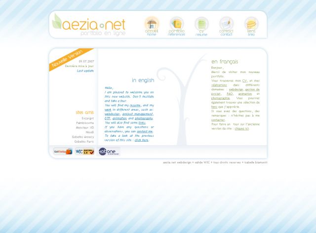 aezia.net screenshot