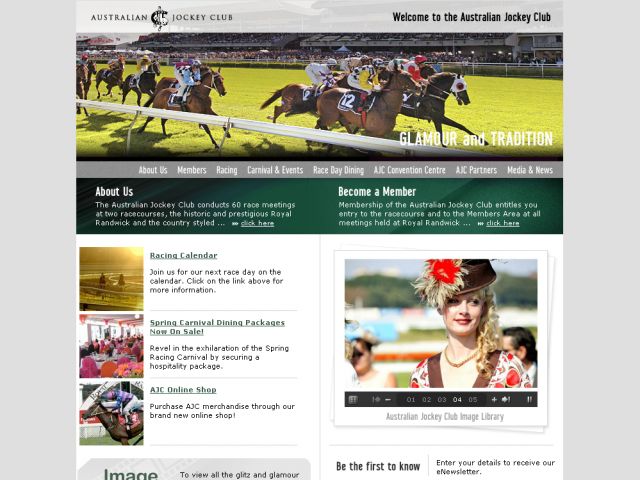 Australian Jockey Club screenshot
