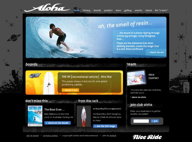 Aloha screenshot