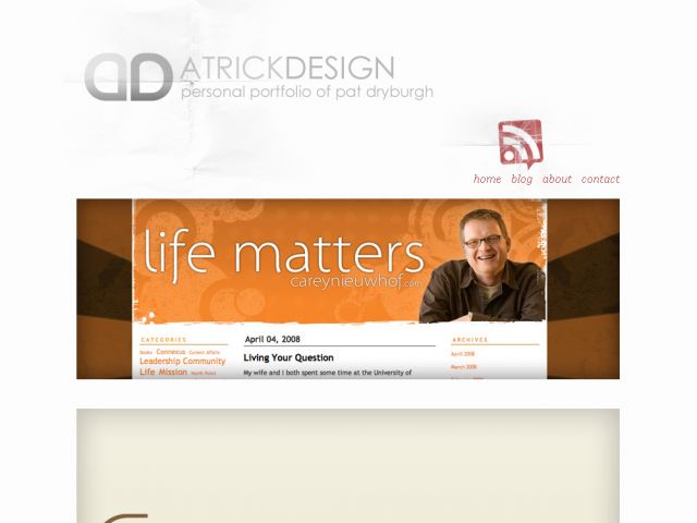 Atrick Design screenshot