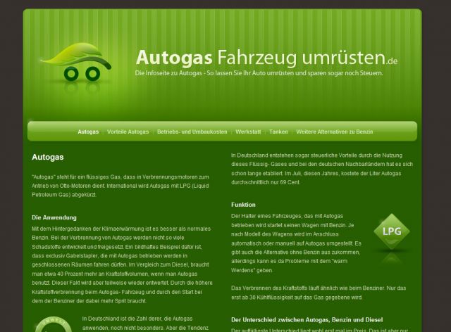Autogas screenshot