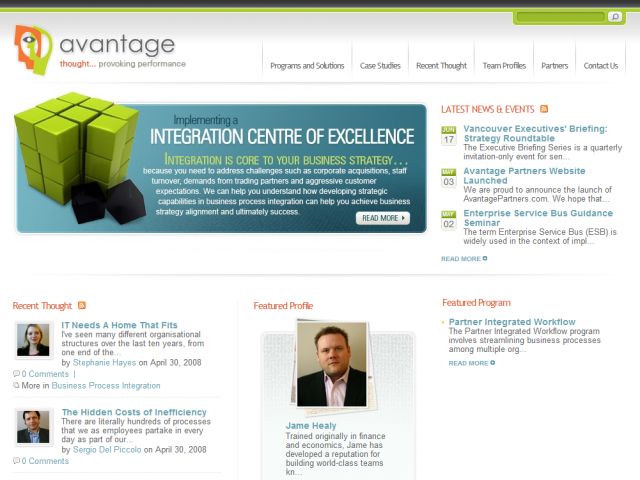 Avantage Partners screenshot