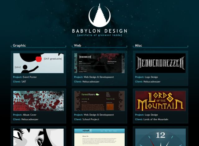 Babylon Design screenshot