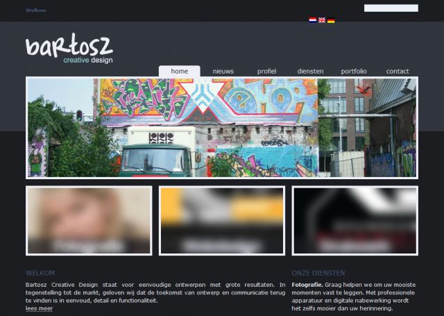 Bartosz Design screenshot