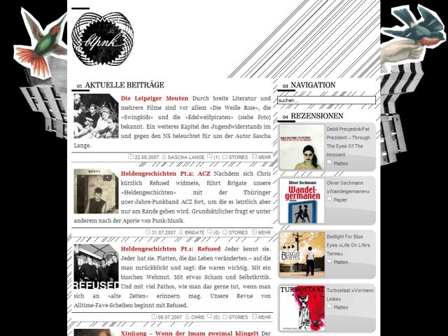Beatpunk Webzine screenshot