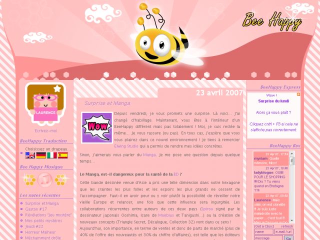 BeeHappy screenshot