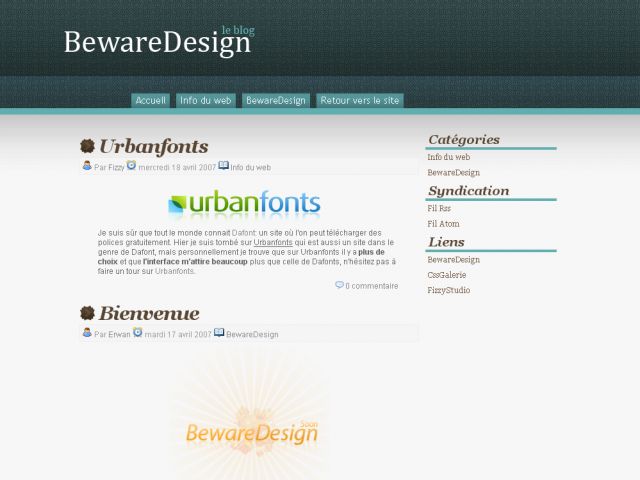 BewareDesign screenshot