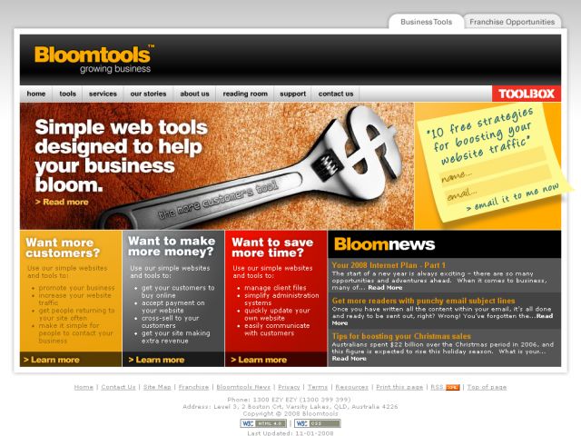 Bloomtools screenshot