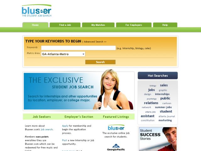 Bluseer.com screenshot