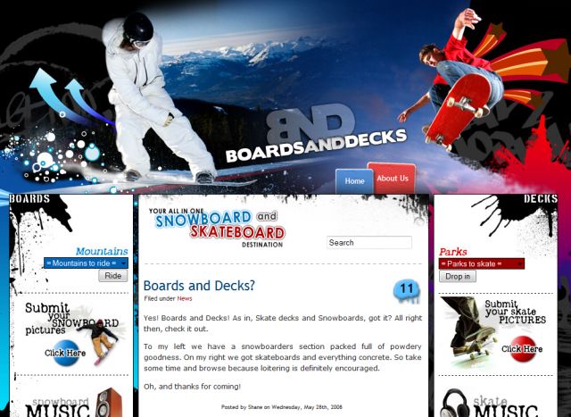 Boards and Decks screenshot