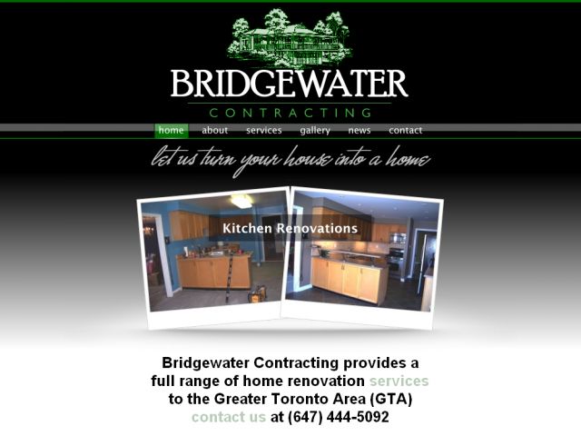 Bridgewater Contracting screenshot
