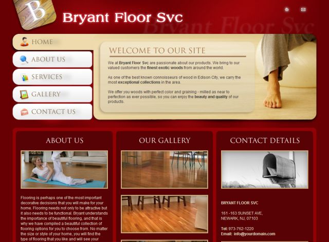 Bryant flooring screenshot