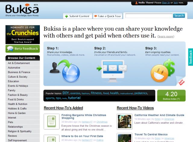 Bukisa screenshot