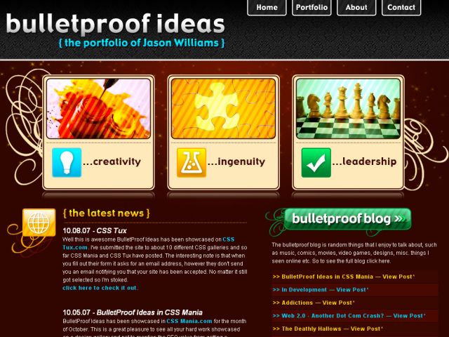 BulletProof Ideas screenshot