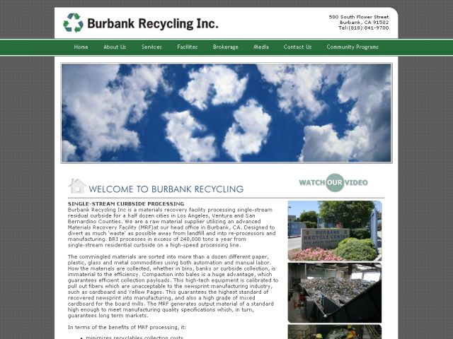 Burbank Recycling screenshot