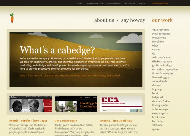 cabedge.com screenshot