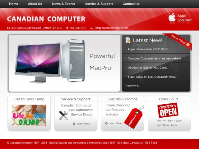 Canadian Computer screenshot