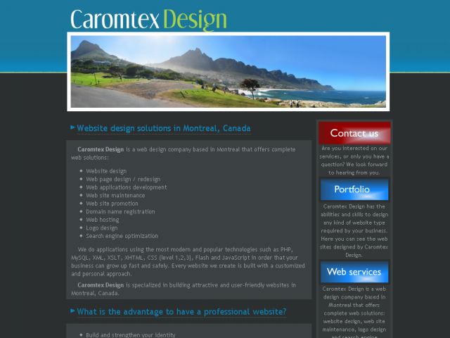 Caromtex screenshot