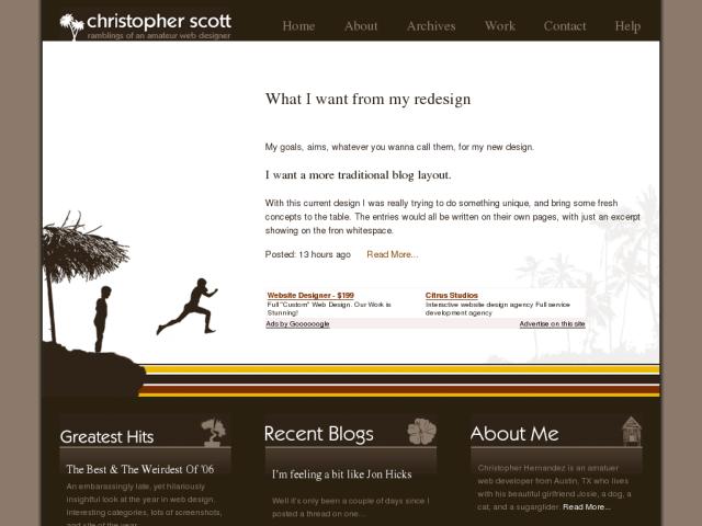 Christopher Scott screenshot