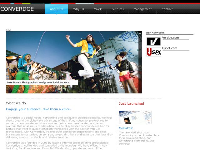 conVerdge.com screenshot
