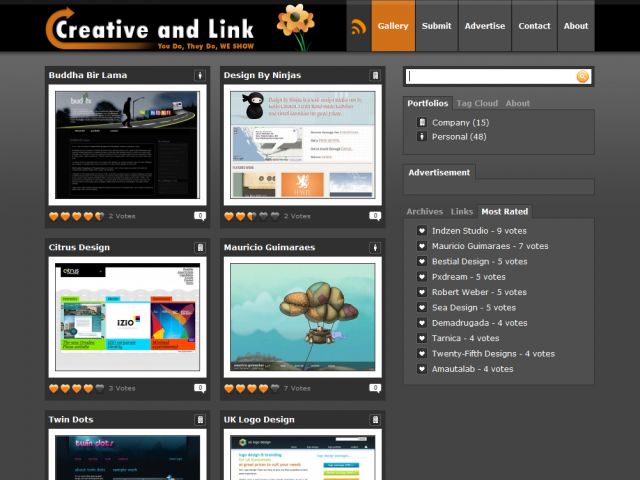 Creative And Link screenshot