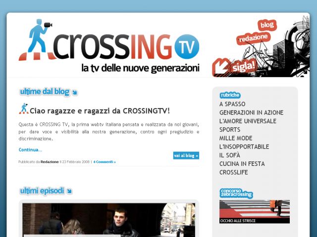 crossing tv screenshot