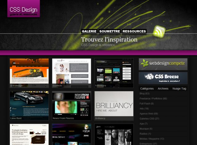 CSS Design screenshot