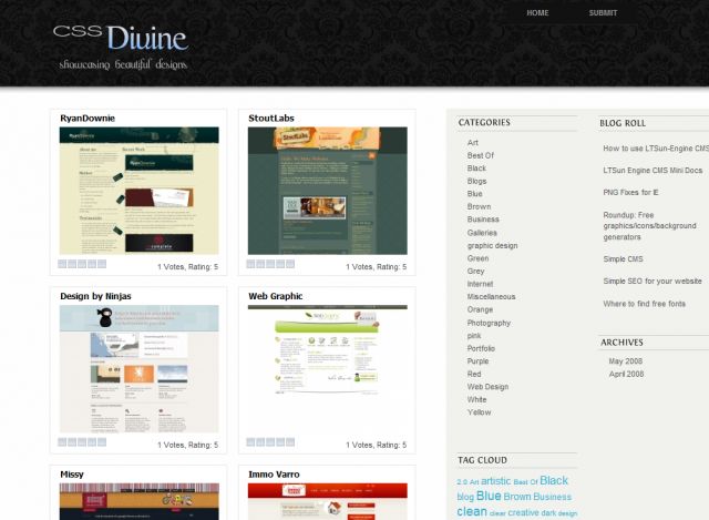 CSS Divine screenshot