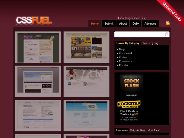 CSS Fuel screenshot