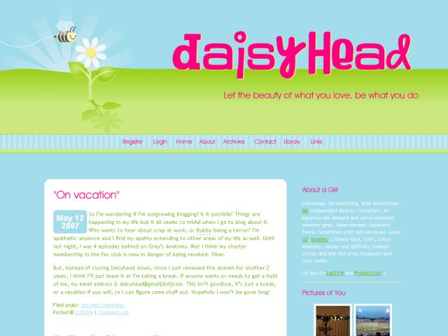 Daisyhead screenshot