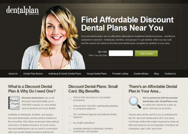 DentalPlanCards screenshot