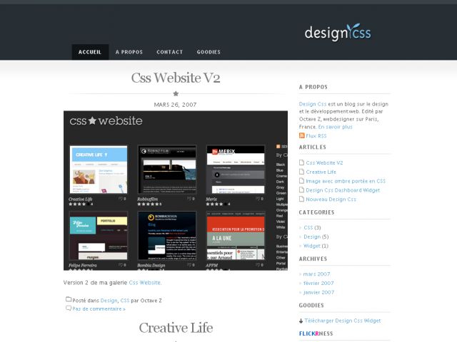 Design Css screenshot