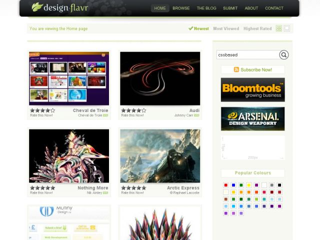DesignFlavr  screenshot