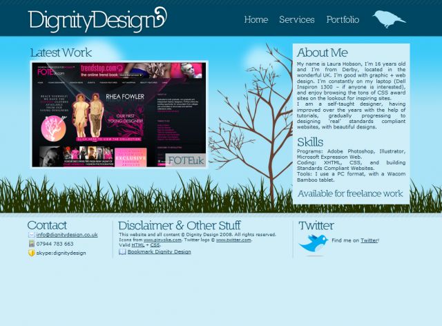 Dignity Design screenshot