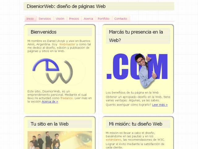 DiseniorWeb screenshot