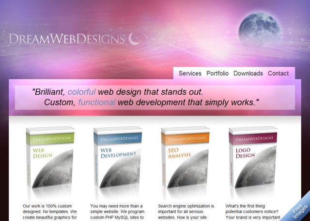 Dream Web Designs screenshot